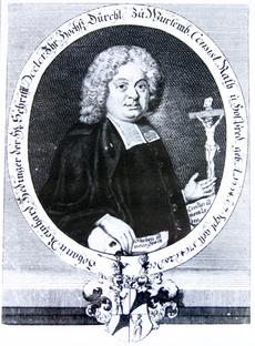 Johann Reinhard Hedinger, zeitgenössischer Kupferstich