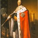 König Friedrich von Württemberg im Krönungsornat, Ölgemälde von 