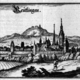 Stadtansicht von Reutlingen - Merian, Topographia Sueviae (1643)